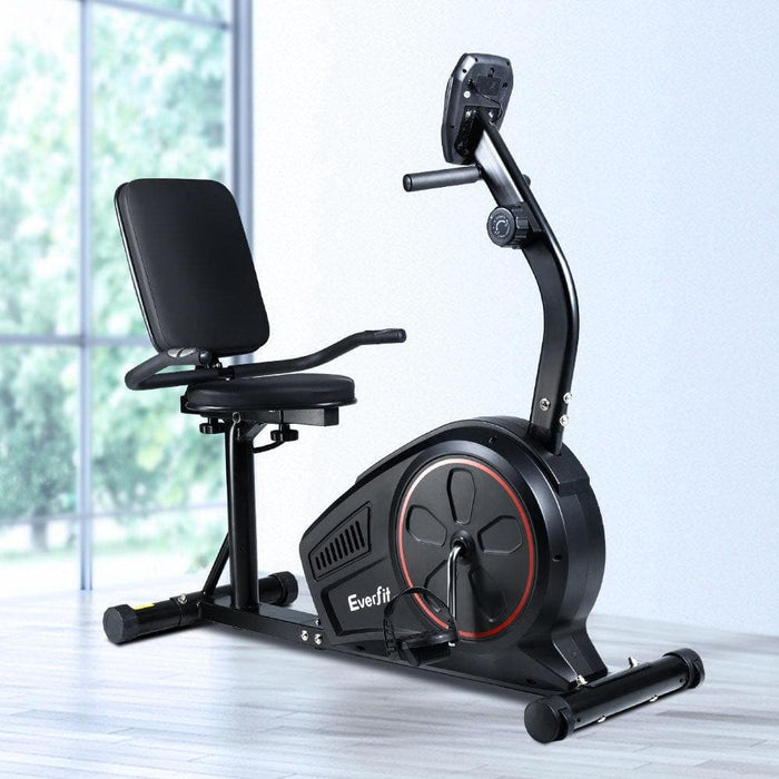 Everfit Magnetic Recumbent Exercise Bike Fitness Trainer