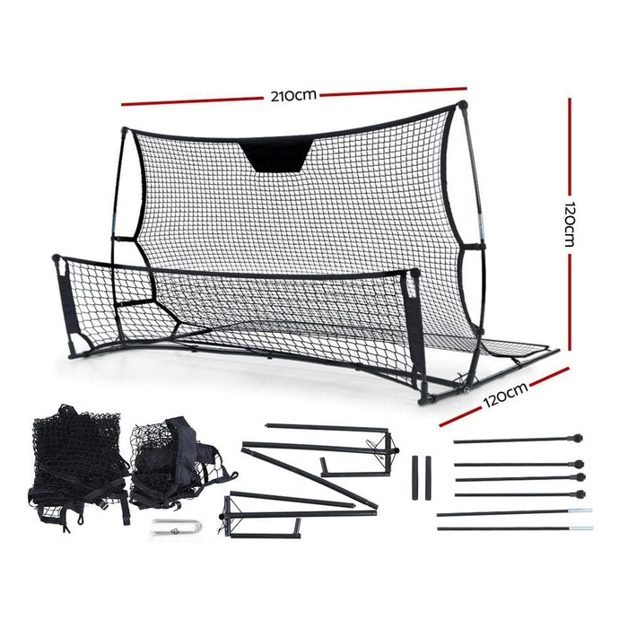 Everfit Portable Soccer Rebounder Net Volley Training