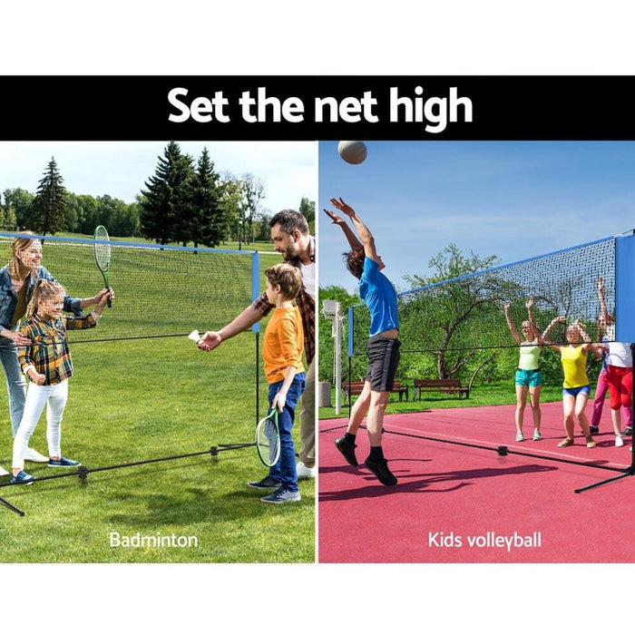 Everfit Portable Sports Net Stand Badminton Volleyball