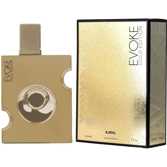 Evoke Gold Edp Spray By Ajmal For Men - 90 Ml