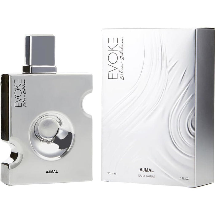 Evoke Silver Edition Edp Spray By Ajmal For Men - 90 Ml