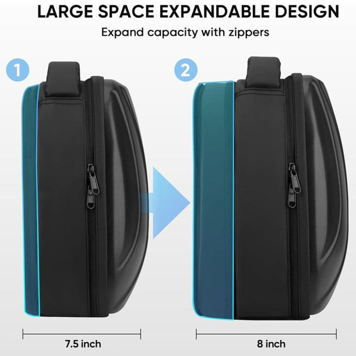 Expandable Hard Suitcase Shoulder Straps For Meta Quest 3