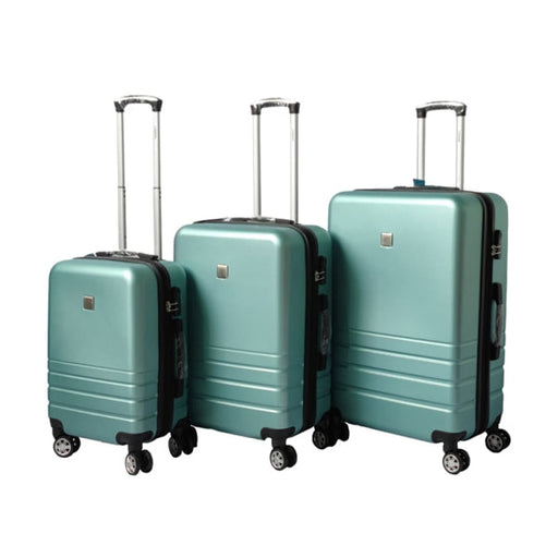 Expandable Abs Luggage Suitcase Set 3 Code Lock Travel