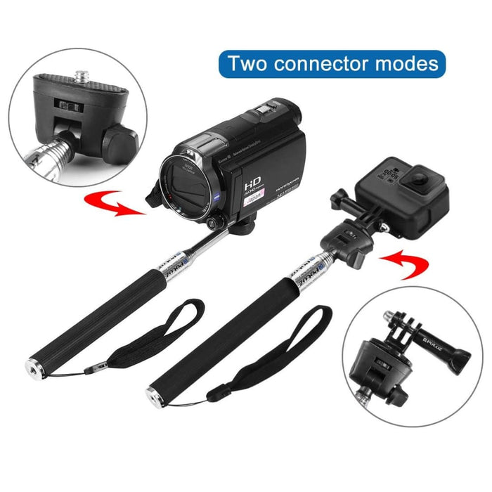 Extendable Handheld Selfie Monopod For Gopro Hero 12 11 6