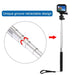 Extendable Handheld Selfie Monopod For Gopro Hero 12 11 6