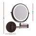 Goslash Picks Extendable Makeup Mirror 10x Magnifying