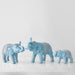 Family Elephant Figurine Resin Statue For Office Living Room