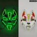 Fashion Anime Expro Decor Glowing Fox Mask Cosplay Japanese