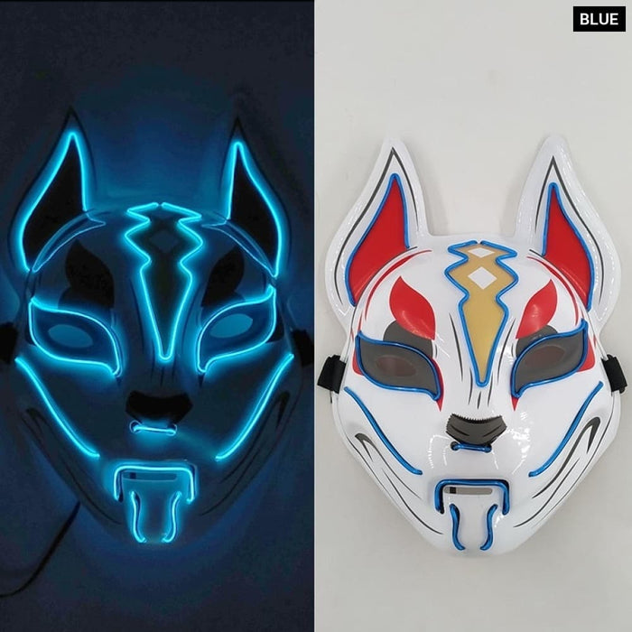 Fashion Anime Expro Decor Glowing Fox Mask Cosplay Japanese