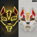 Fashion Anime Expro Decor Glowing Fox Mask Cosplay Japanese