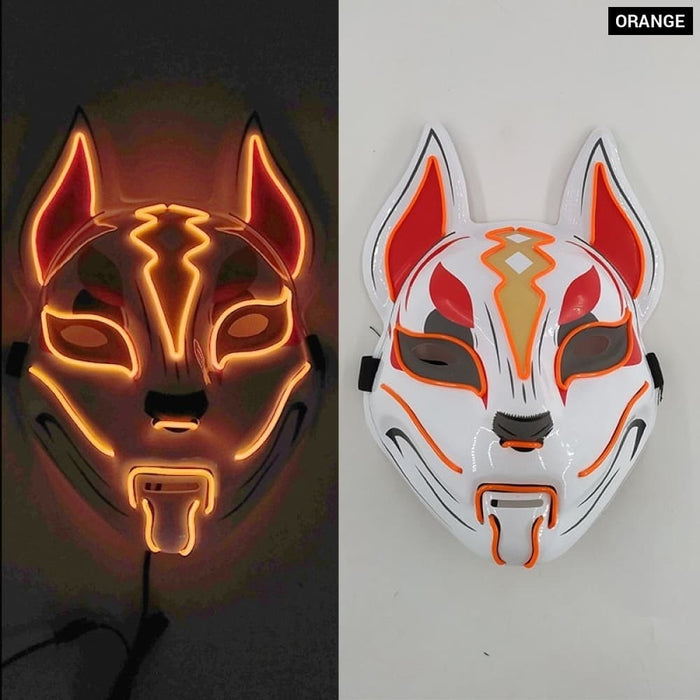 Fashion Anime Expro Decor Glowing Fox Mask Cosplay Japanese