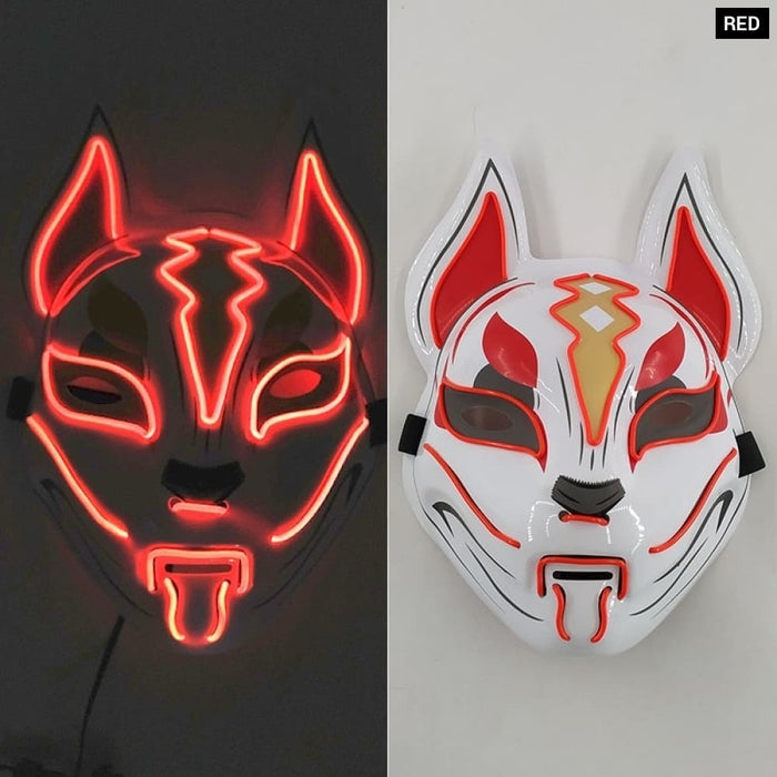 Fashion Anime Expro Decor Glowing Fox Mask Cosplay Japanese