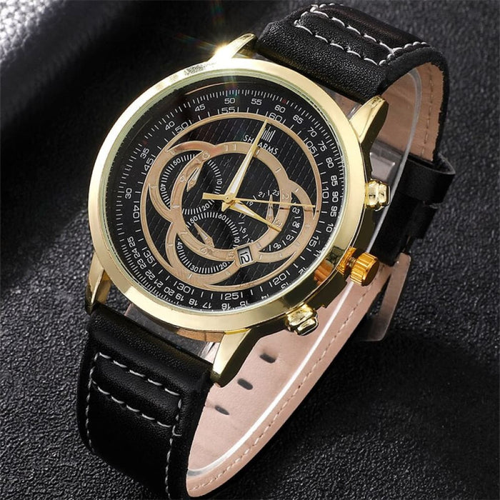 Men Fashion Date Quartz Watches Luxury Male Clock Watch