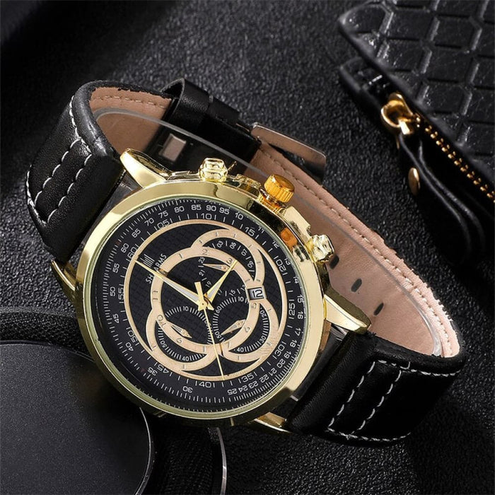 Men Fashion Date Quartz Watches Luxury Male Clock Watch