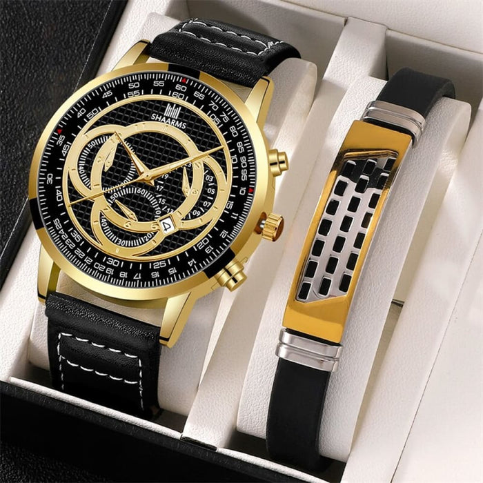 Men Fashion Date Quartz Watches Luxury Male Clock Watch