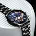 Fashion Mens Stainless Steel Watches Quartz Wristwatch