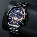 Fashion Mens Stainless Steel Watches Quartz Wristwatch