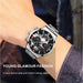 Fashion Mens Watches Luxury Stainless Steel Quartz