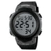 Men Fashion Outdoor Sport Big Dial Led Digital 5bar