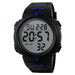 Men Fashion Outdoor Sport Big Dial Led Digital 5bar