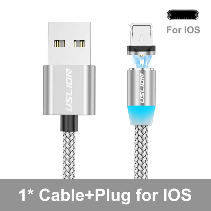 Fast Charging Magnetic Usb Cable For Iphone Xiaomi