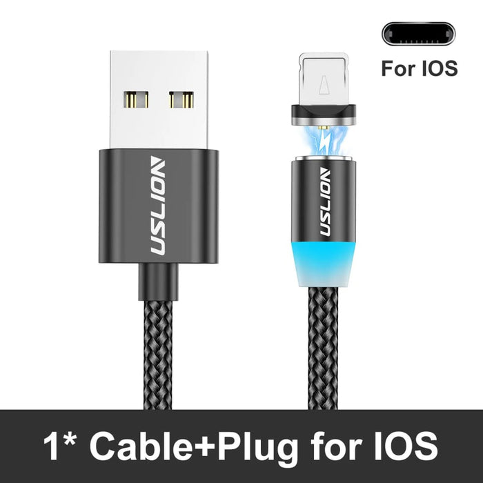 Fast Charging Magnetic Usb Cable For Iphone Xiaomi