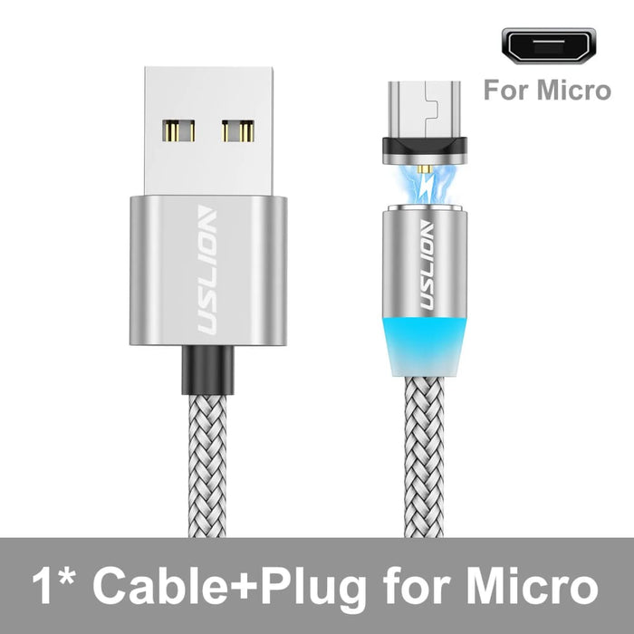 Fast Charging Magnetic Usb Cable For Iphone Xiaomi