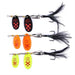 Feather Hook Rotating Sequin Road Lure 6.5cm 13g