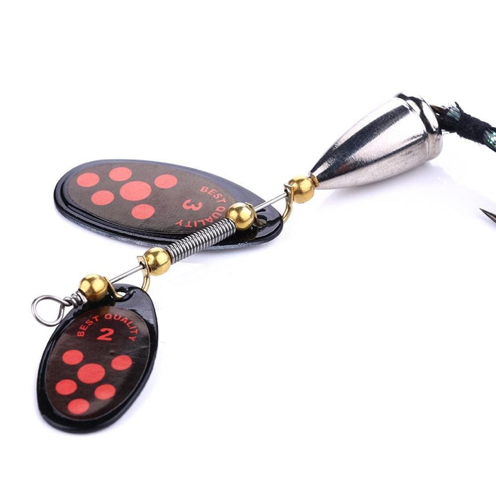 Feather Hook Rotating Sequin Road Lure 6.5cm 13g