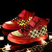 Fiber Optic Usb Rechargeable Glowing Sneakers Party All