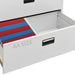 Filing Cabinet Light Grey 90x46x164 Cm Steel Ttlxkk