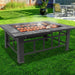 Fire Pit Bbq Grill Stove Table Ice Pits Patio Fireplace