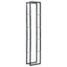 Firewood Rack Black 40x25x200 Cm Steel Xnlxnt