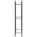 Firewood Rack Black 44x20x100 Cm Steel Xnaibb