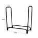 Firewood Rack Holder 4ft Fireplace Tool Log Wood Steel