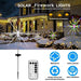 Fireworks Lamp Solar Powered Outdoor Waterproof 56 112 Leds