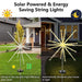 Fireworks Lamp Solar Powered Outdoor Waterproof 56 112 Leds