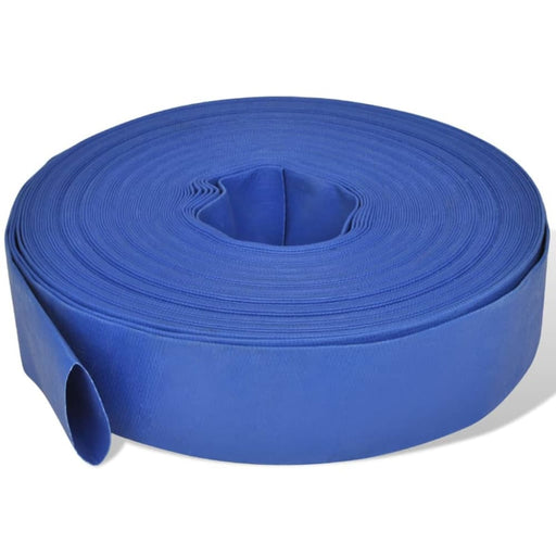 Flat Hose 50 m 2’ Pvc Water Delivery Oaoxpl