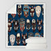 Fleece Blanket Ancient Egyptian civilization Throw