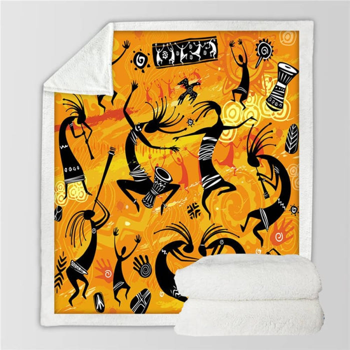 Fleece Blanket Ancient Egyptian civilization Throw