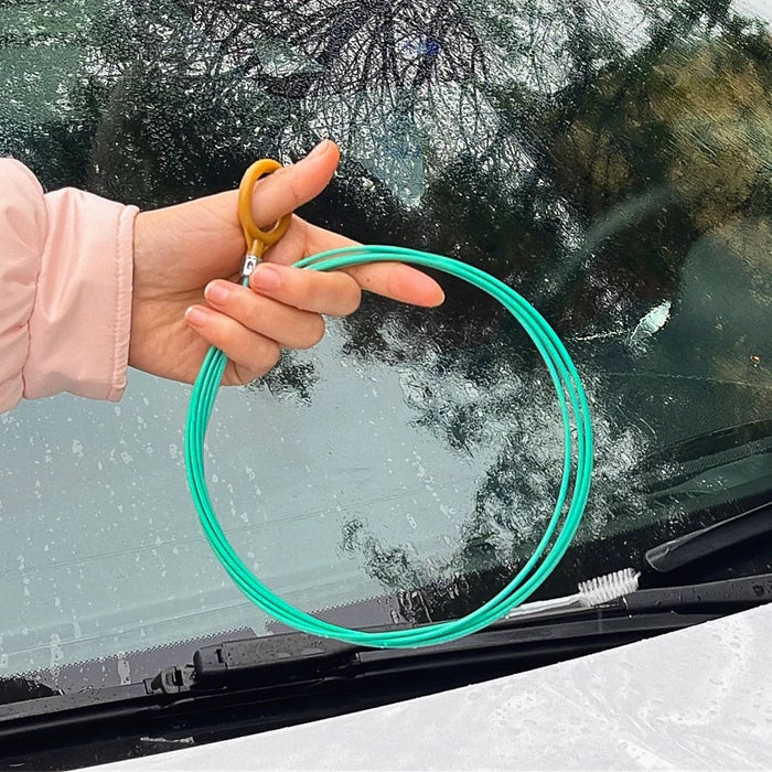 Flexible Drain Brush For Car Sunroof Cleaning