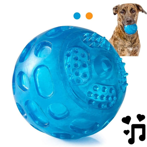 Floatable Squeaker Sound Dog Ball Toy For Small Medium