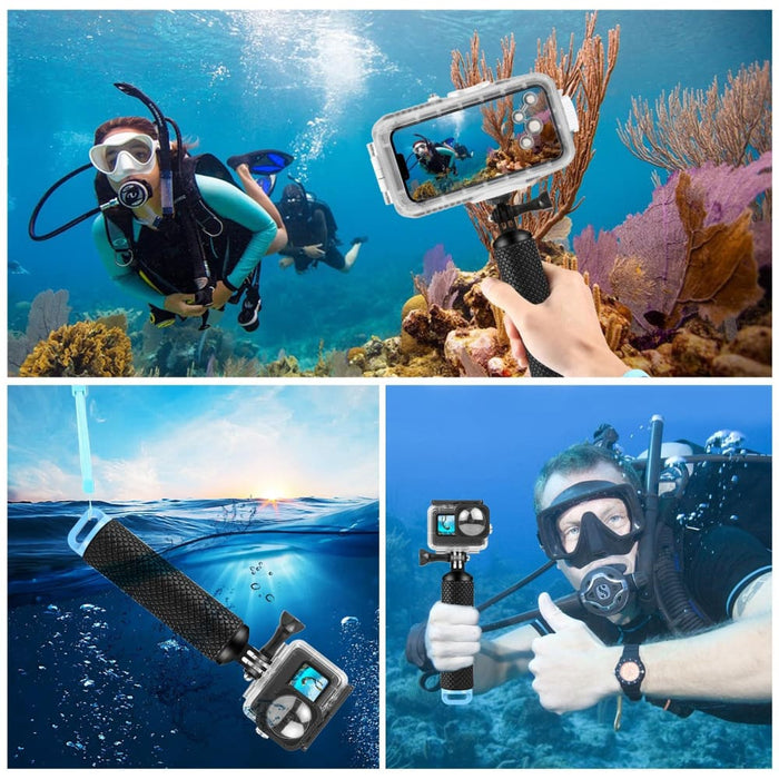 Floating Handle Hand Grip For Action Cameras