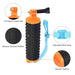 Floating Handle Hand Grip Buoyancy Rods With Strap For Gopro