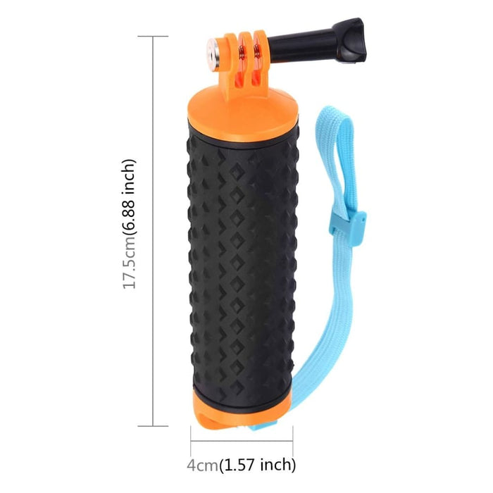 Floating Handle Hand Grip Buoyancy Rods With Strap For Gopro