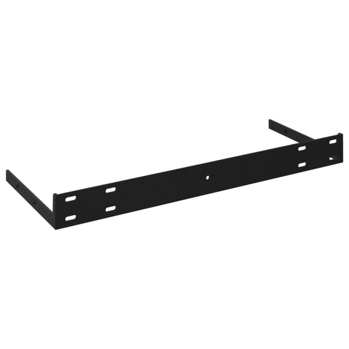 Floating Wall Shelf Black Mdf Txtntn