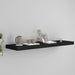 Floating Wall Shelf Black Mdf Txtntn