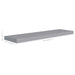 Floating Wall Shelf Grey Mdf Txtnpk