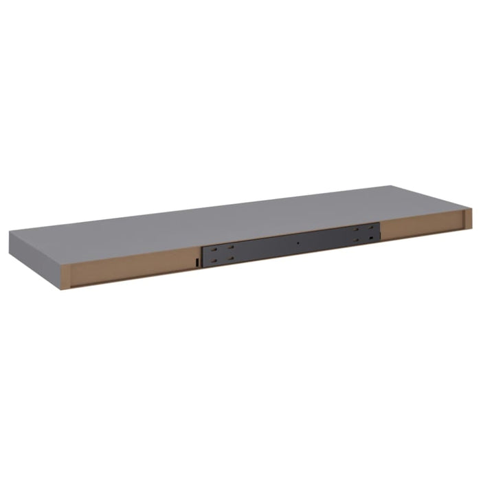 Floating Wall Shelf Grey Mdf Txtnpl