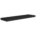 Floating Wall Shelves 2 Pcs Black Mdf Txtntk